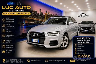 Audi Q3 2.0 TDI quattro S tronic tetto apribile