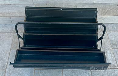 Cassetta Attrezzi in Acciaio 5 Scomparti