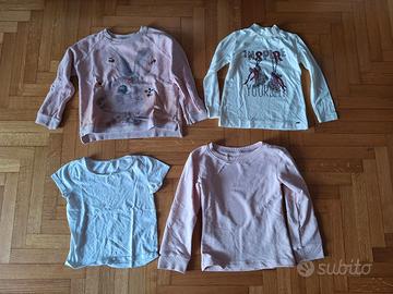 4 maglie per bambine