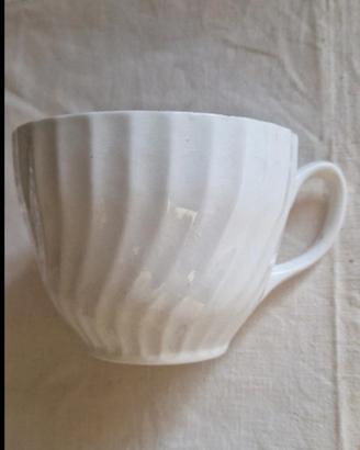 Tazza in terraglia forte anni '50/'60