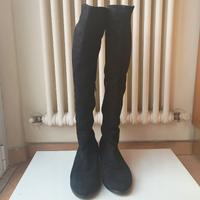 STIVALE CAMOSCIO NERO