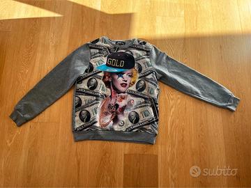 Felpa girocollo vintage Marilyn Monroe
