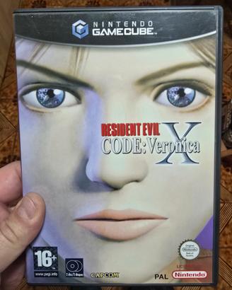 RESIDENT EVIL CODE VERONICA X GAME CUBE GAMECUBE W