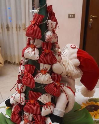 calendario Avvento 3D con Babbo Natale