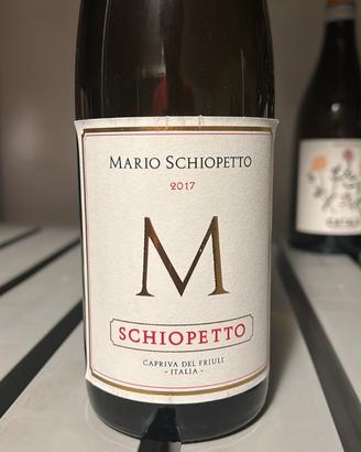 bottiglia di vino Schioppetto Collio 2017