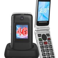 Telefono cellulare per anziani 4G 2SIM, SOS