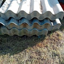 Copertura  in cemento per tettoie.  Box auto. 