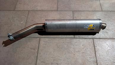 scarico silenziatore yamaha r6 2002 LeoVince sbk