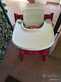seggiolone trip Trapp evolutivo con  accessori 