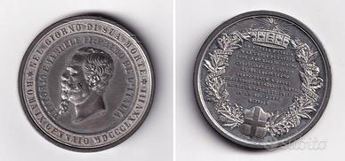 Vittorio Emanuele II medaglia commemorativa