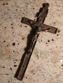 crocifisso da collezione antico