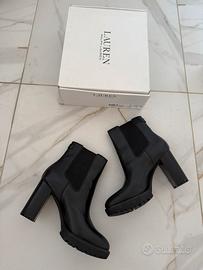 Ralph Lauren tacchi vera pelle 42