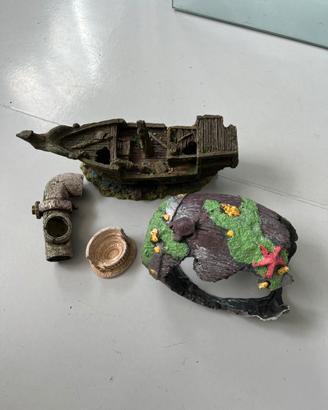 Statuette per acquario