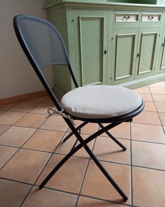 10 sedie in metallo da giardino by EMU