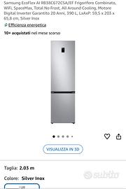 Frigorifero Samsung RB38C672CSA combinato