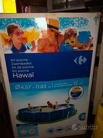 Piscina fuori terra Carrefour diametro 4,57m