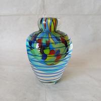 Vaso in vetro di Murano anni '70