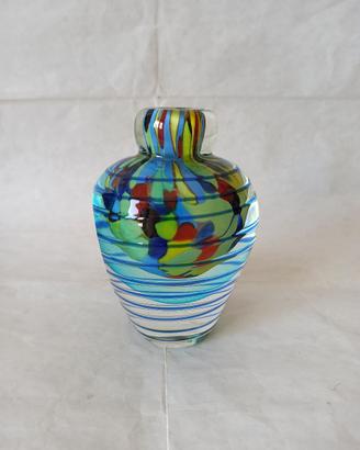 Vaso in vetro di Murano anni '70