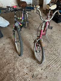 Bici Graziella e mbk femminile