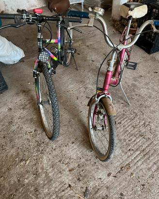Bici Graziella e mbk femminile