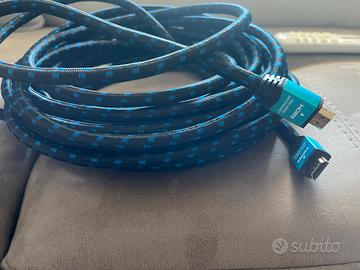 Cavo hdmi ultra hdtv 4k 10mt high speed