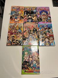 One piece lotto 7 volumi prima edizione giapponese