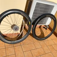 Coppia ruote roval rapide clx 50 usate