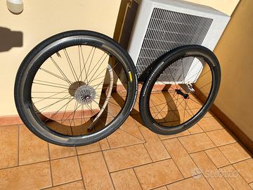 Coppia ruote roval rapide clx 50 usate