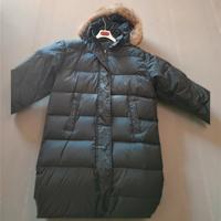 cappotto da donna imbottito in piuma TG M