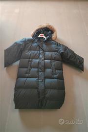 cappotto da donna imbottito in piuma TG M