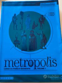 Metropolis Volume 1 Corso di storia e geografia