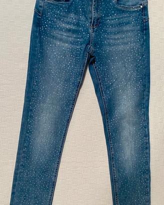 Jeans con brillantini