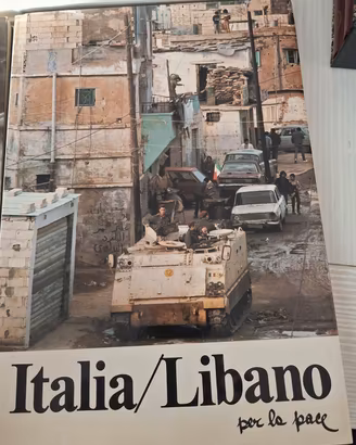  Libro reportage missione in Libano 