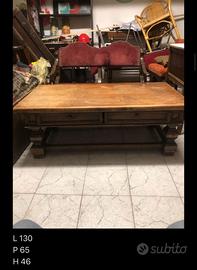 Tavolino in legno massello