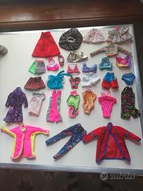 barbie abiti vintage spaiati