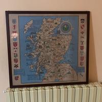 Cartina della Scozia