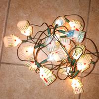 Luci di natale vintage