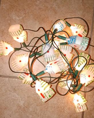 Luci di natale vintage