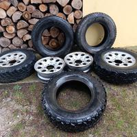 gomme, cerchi e finestrini post. Suzuki samurai
