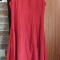 Vestito rosso compipel