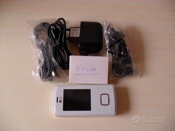 Cellulare LG KG800 colore bianco white