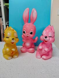 pupazzi Ledraplastic  anni 70