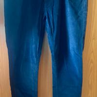 Pantaloni Invernali Velluto Blu ( Clayton Tg. 54 )
