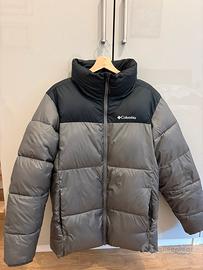 Piumino Columbia grigio/nero M