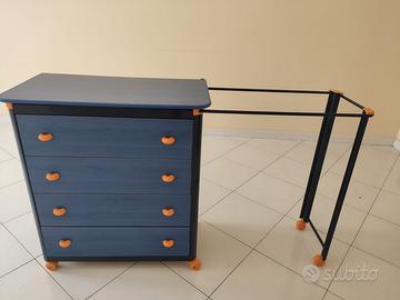 Fasciatoio blu completo