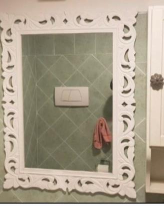 Mobiletti bagno con specchio
