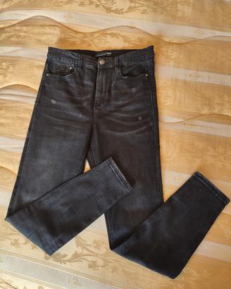 Jeans neri Stradivarius super night waist