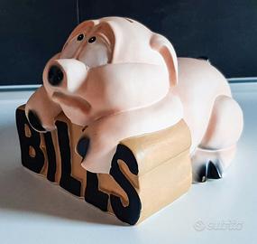 Salvadanaio maialino dipinto - vintage '80/'90