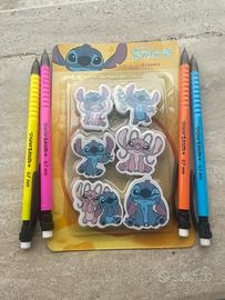 Set 4 matite e sei gomme