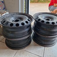 Cerchi in ferro Volkswagen Audi 16"
